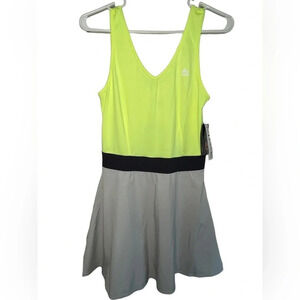 RBX Performance Dress Sleeveless Bright Yellow Quick Dri Women’s Size Medium Nwt